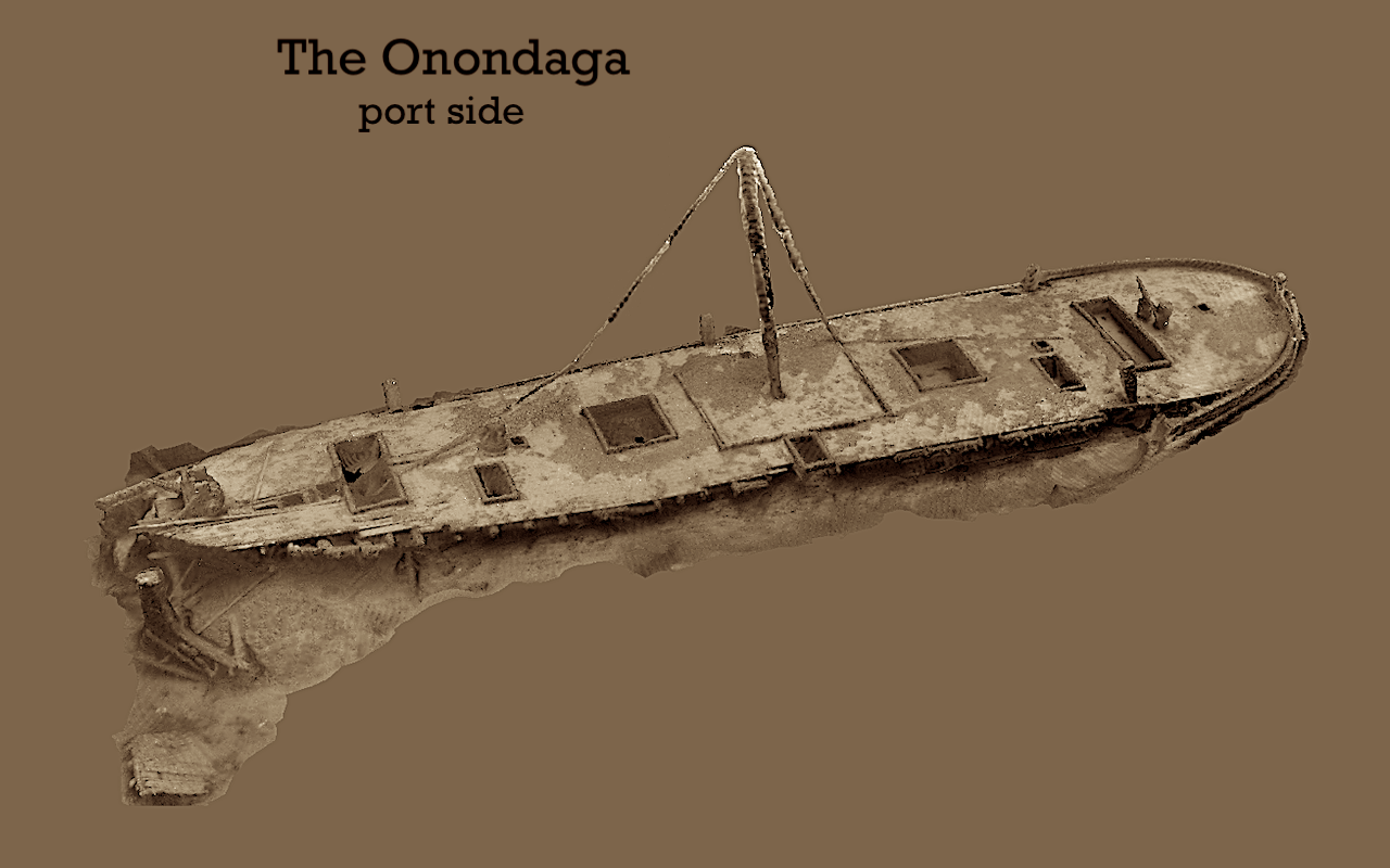 The wreck of the Onondaga